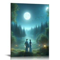 Canvas Prints Landscape Pictures Artwork on Canvas Wall Art for Home Office Decorations