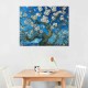 Modern Floral Giclee Canvas Prints Oil Paintings Flowers Pictures on Canvas Wall Art Ready to Hang for Bedroom Home Decorations